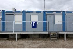 Photo Textures of Container Industrial Building